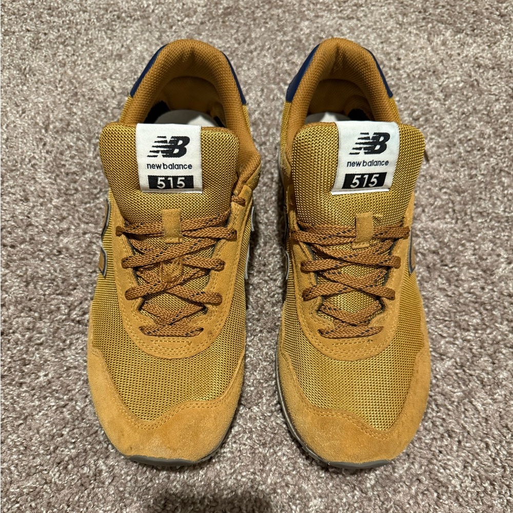 New Balance Tan Sneakers Suede Mesh Classic